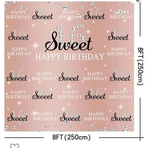 Sweet 16 Photo Back Drop